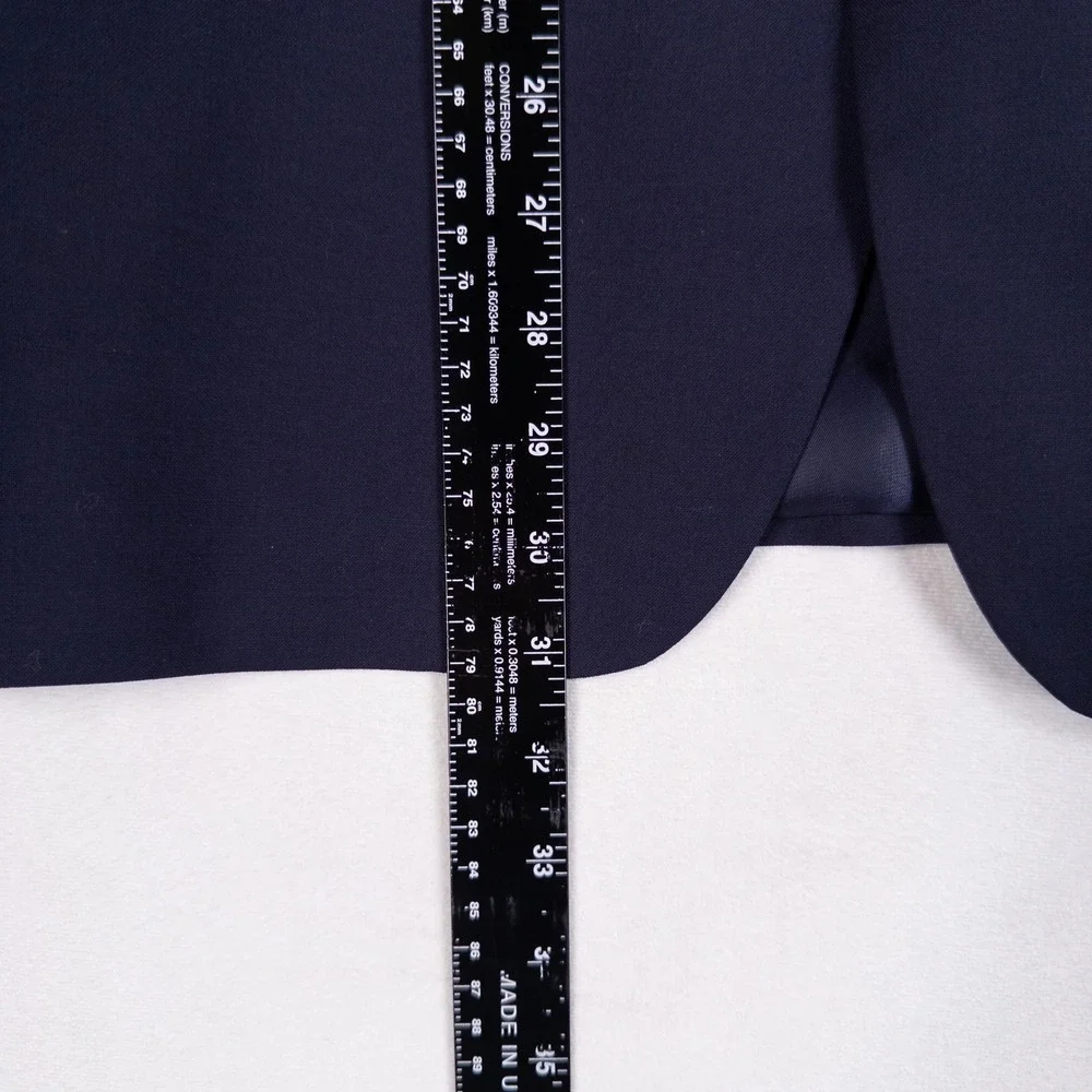 Ralph Lauren Mens Blazer 41R Navy Blue Wool 2 Button Double Vent Suit Jacket